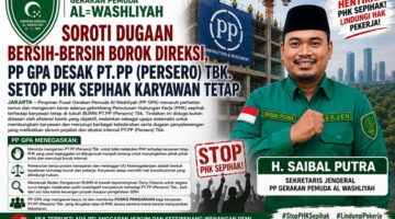 Soroti Dugaan Bersih-Bersih Borok Direksi, PP GPA Desak PT PP Setop PHK Sepihak Karyawan Tetap